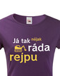 Dámské tričko Ja tak rada nejako rýpem