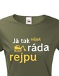 Dámské tričko Ja tak rada nejako rýpem