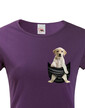 Dámské tričko Labrador v kapsičce