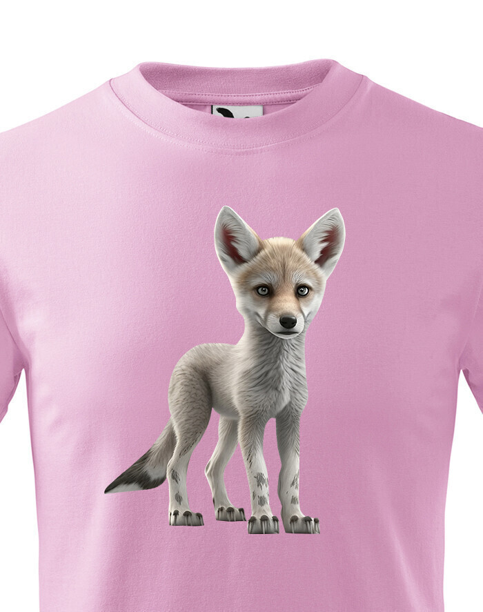 Dětské triko Šedý vlk