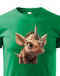 Dětské triko Triceratops