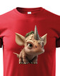 Dětské triko Triceratops