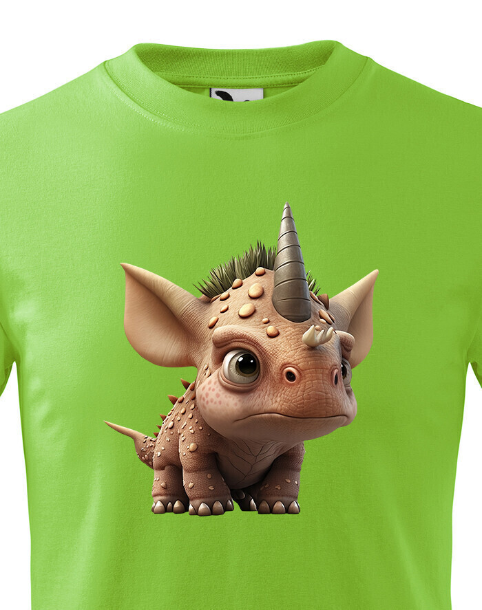 Dětské triko Triceratops
