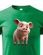 Dětské triko Prasátko