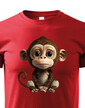 Dětské triko Opička