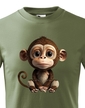 Dětské triko Opička