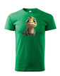 Dětské triko Dinosaurus zelený