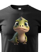 Dětské triko Dinosaurus zelený