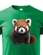 Dětské triko Červená panda 2