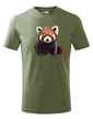Dětské triko Červená panda 2