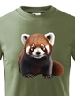 Dětské triko Červená panda 2