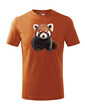 Dětské triko Červená panda 2