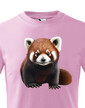 Dětské triko Červená panda 2