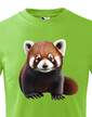 Dětské triko Červená panda 2