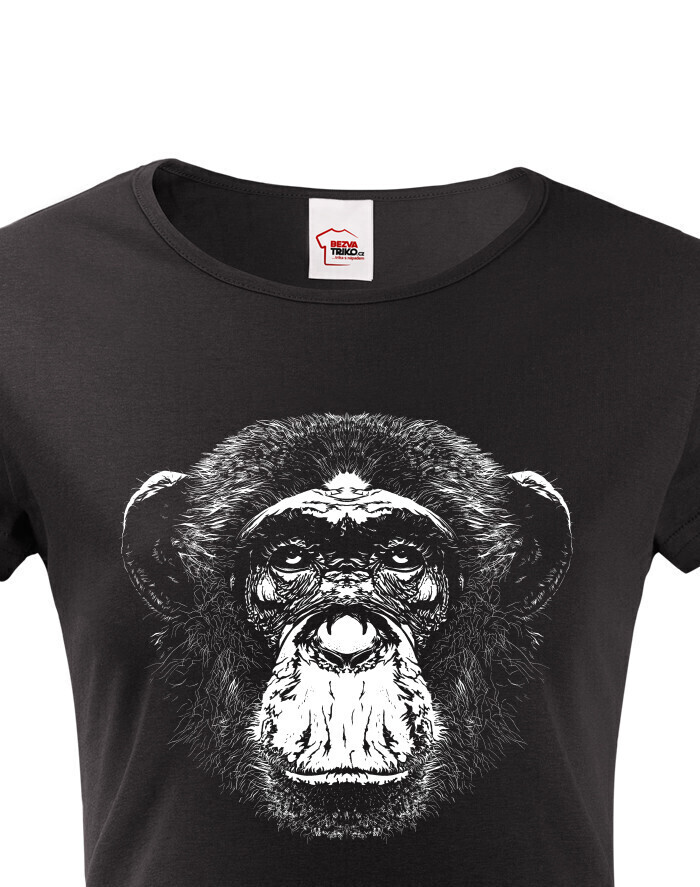 Dámské tričko Šimpanz