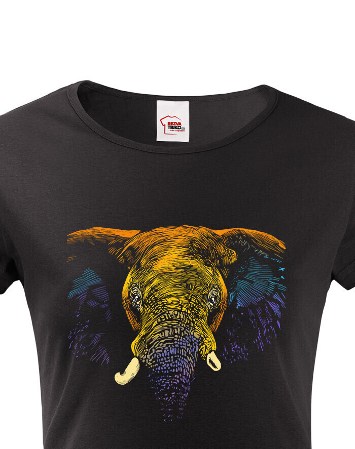 Dámské triko Slon