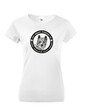 Dámské tričko West Highland White teriér guľatý motív