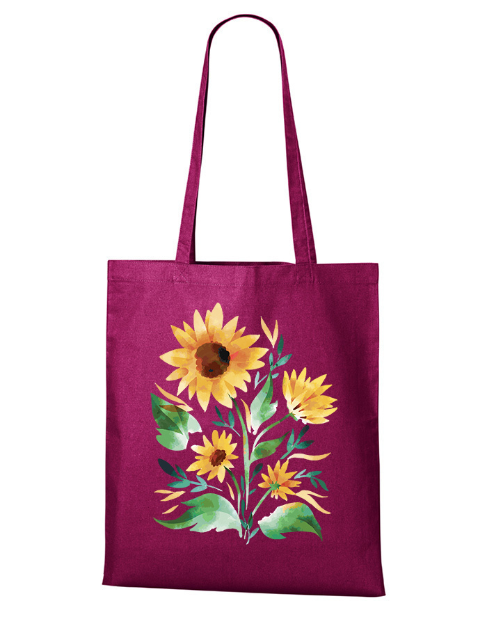 Plátená taška Slnečnice
