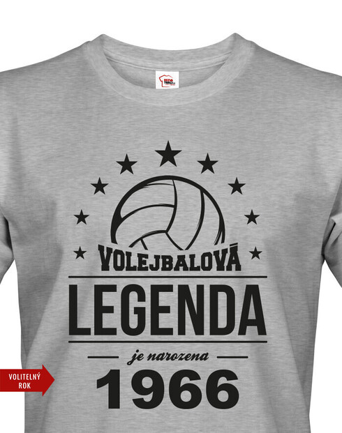Pánské tričko Volejbalová legenda