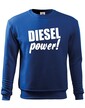 Pánská mikina bez kapuce - Diesel power!