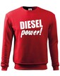 Pánská mikina bez kapuce - Diesel power!