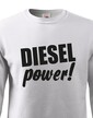 Pánská mikina bez kapuce - Diesel power!