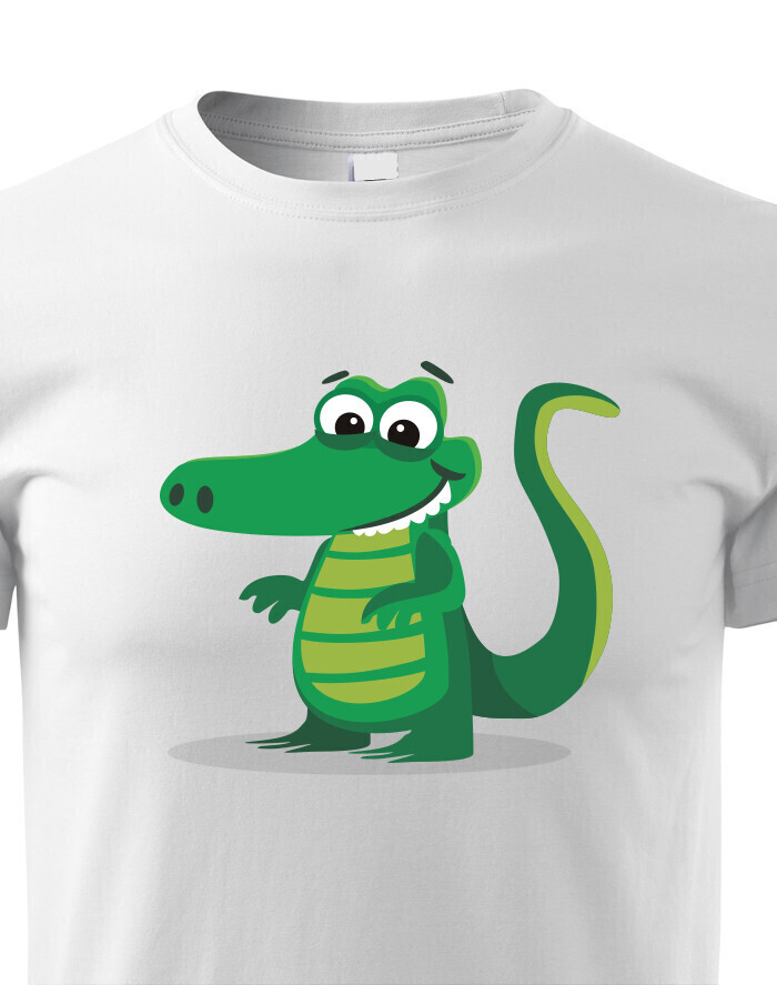 Detské tričko Krokodíl