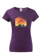 Dámské turistické tričko Západ slnka