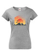 Dámské turistické tričko Západ slnka