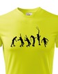 Pánske tričko Evolúcia tenis