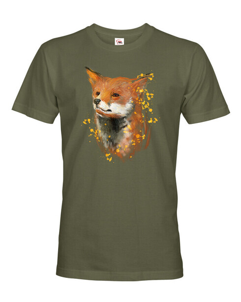 Pánské tričko pre poľovníkov Liška