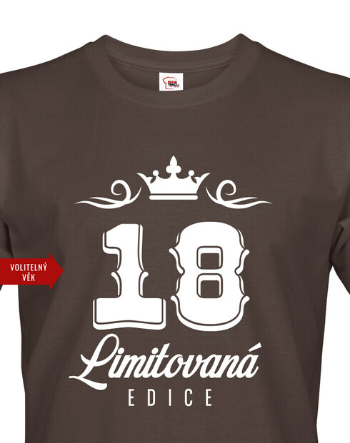Pánske tričko k 18. narodeninám Limitovaná edícia