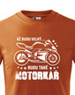 Detské tričko Až budu velký...Budu také motorkář