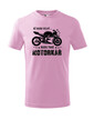 Detské tričko Až budu velký...Budu také motorkář