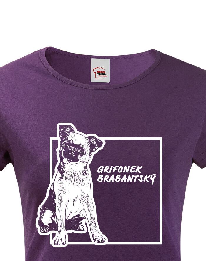 Dámské tričko Brabantský grifon