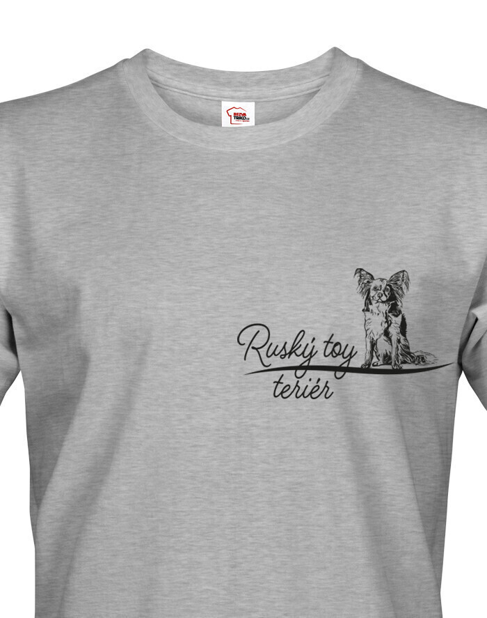 Pánské tričko Ruský toy teriér