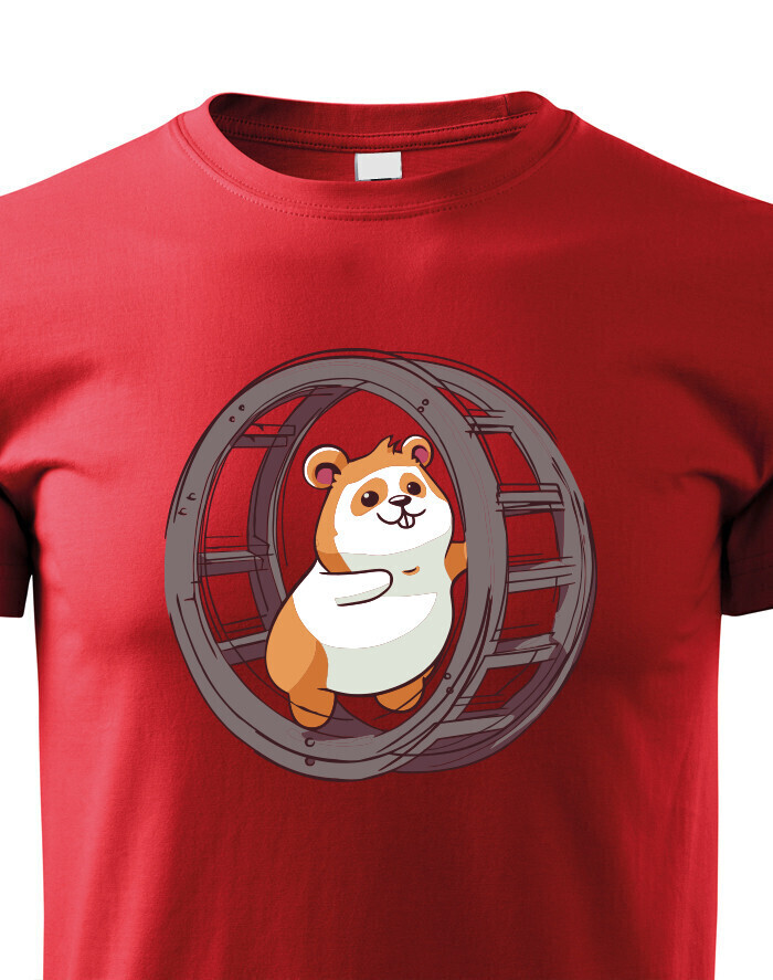 Detské tričko Škrečok v koliesku