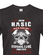 Pánske tričko Som hasič rieším problémy