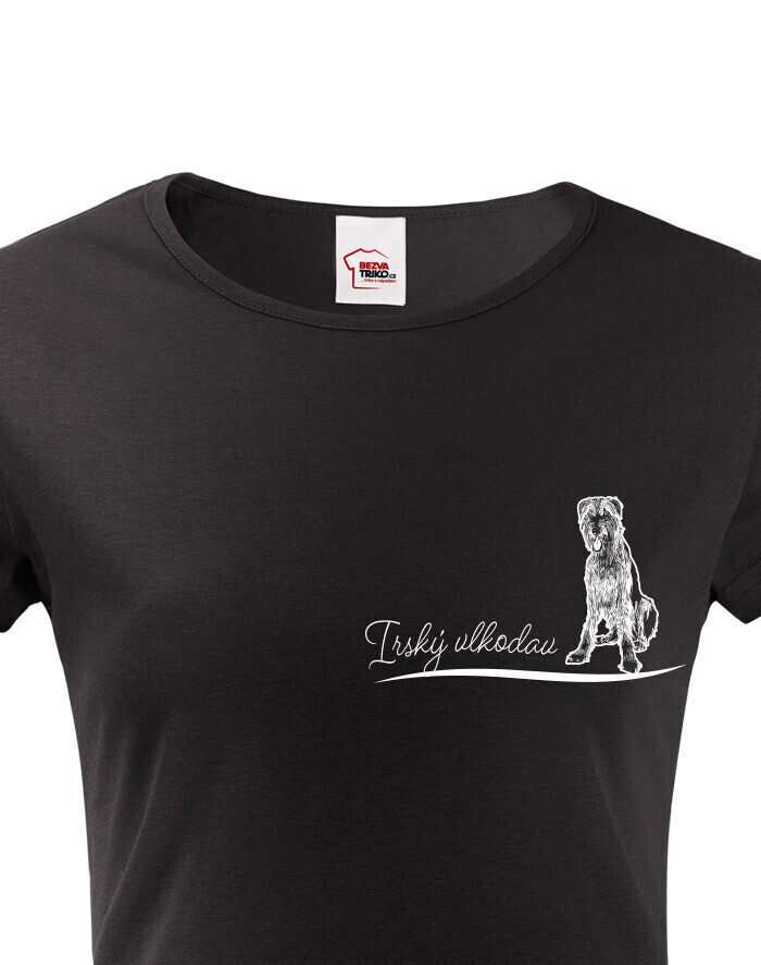 Dámské tričko Írsky vlkodav
