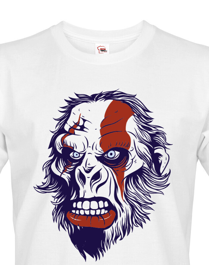 Pánské tričko Nahnevaná gorila