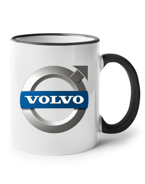 Hrnek se značkou Volvo