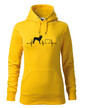 Dámská mikina Bostonský teriér tep