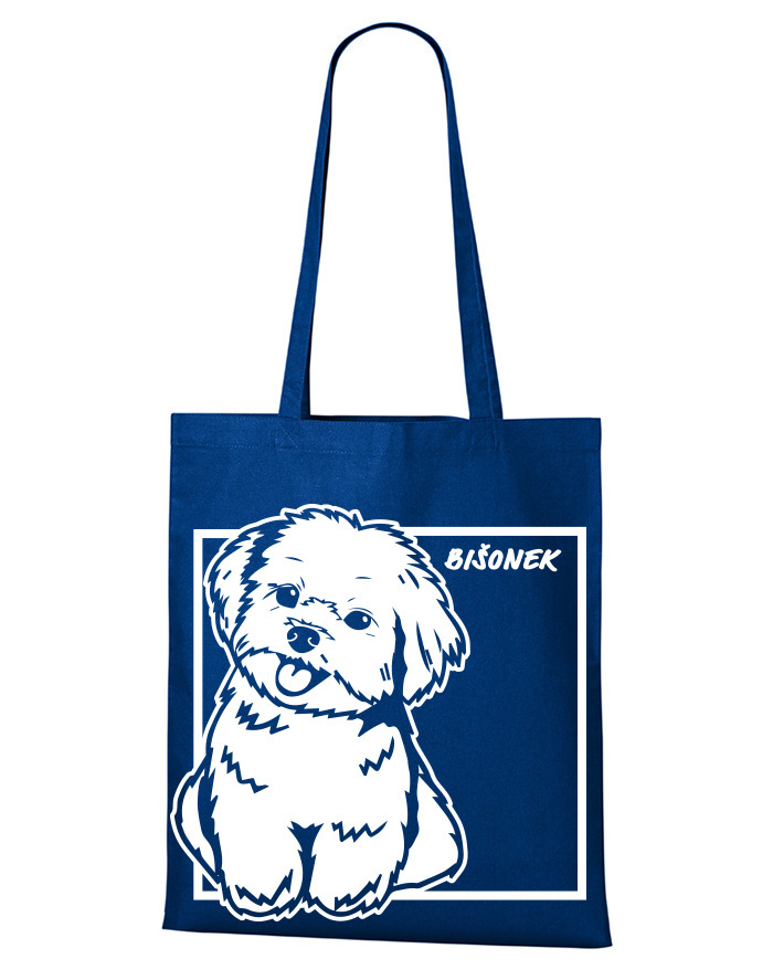 Plátená taška Bišon