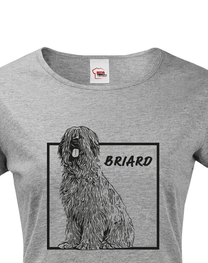 Dámské tričko Briard 2