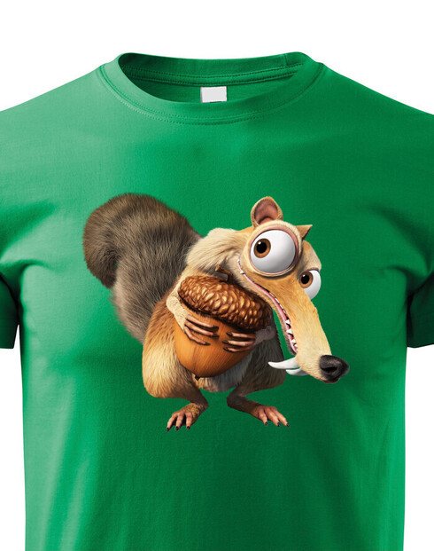 Detské tričko Veverička Scrat