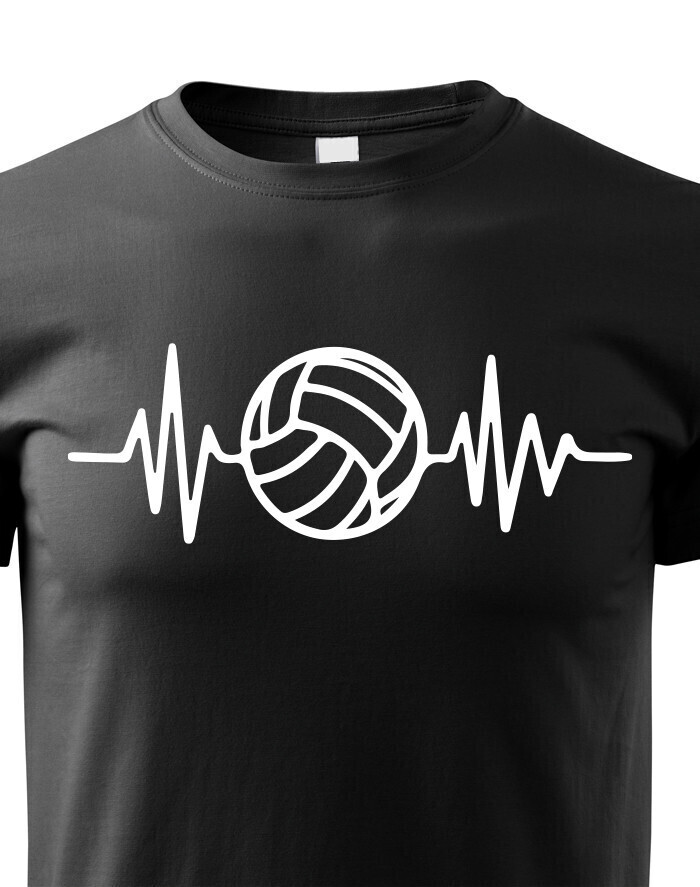 Dětske tričko Volejbal tep