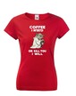 Dámské tričko - Yoda I need coffee