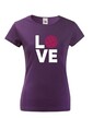 Dámske tričko - Florbal love