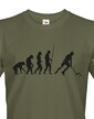 Pánske tričko - Florbal evolúcia