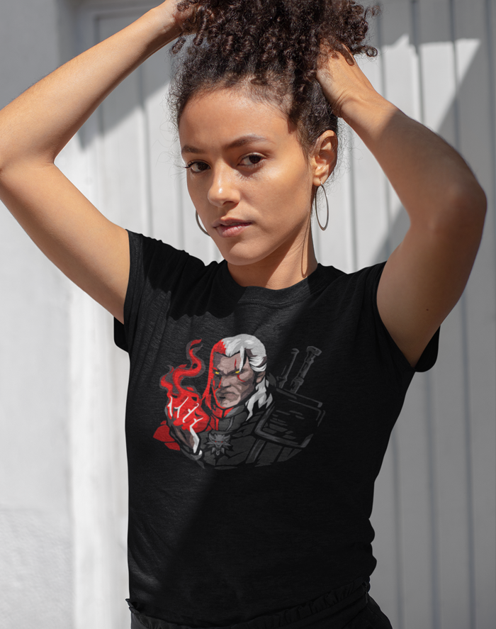 Dámské tričko s motivem Zaklínač